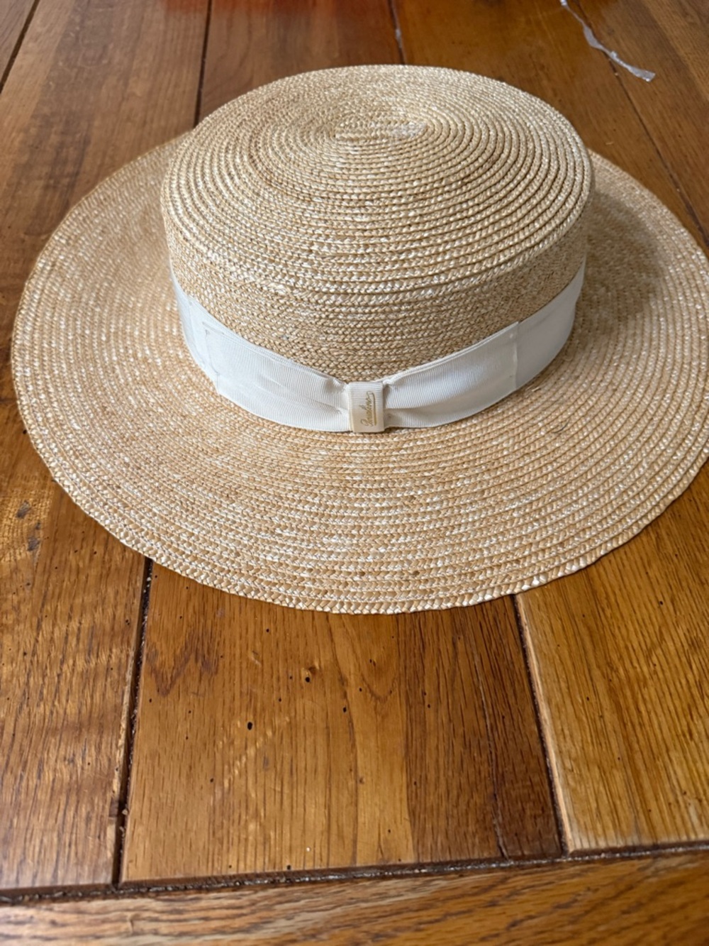 Borsalino Straw Sophie Panama Hat casual authentic -Small-